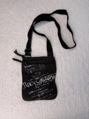 Vintage Juicy Couture Crossbody Graffiti Purse 🖤